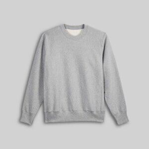 House of Blanks Crewneck Sweater | Heather Grey Unisex Small |  Made in Canada